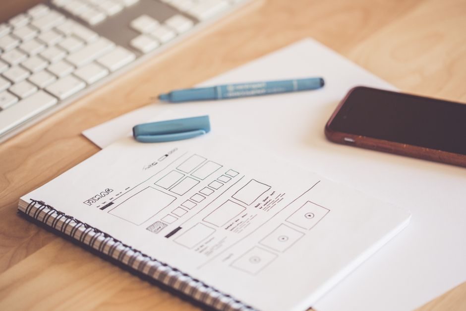 WordPress-Website mit überarbeiteter Start- und Leistungsseite